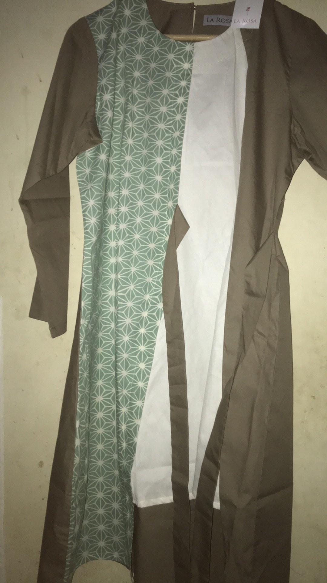 Dress/tunik Batik Malia Coklat