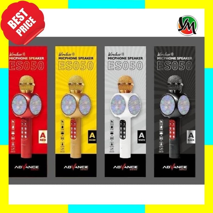Langsung Order SPEAKER +MIC BLUETOOTH ADVANCE (ES050A) Terlaris