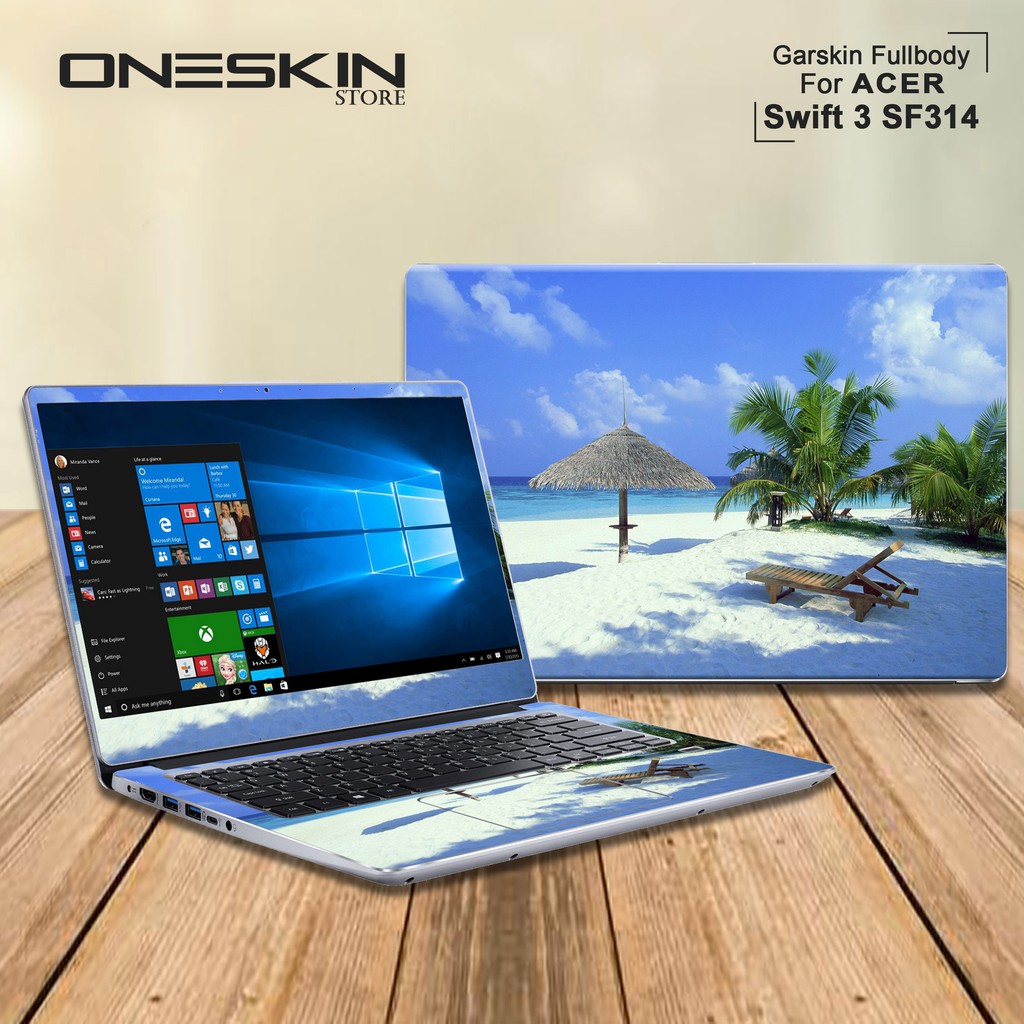 Garskin Laptop Cover Laptop Acer Swift 3 SF314-54G-51WS SF314-54G-51ZK Fullbody