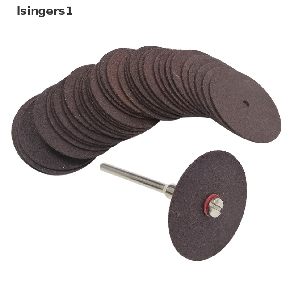 (lsingers1) 36pcs / Set Disk Roda Pemotong 24mm Untuk Aksesoris Dremel