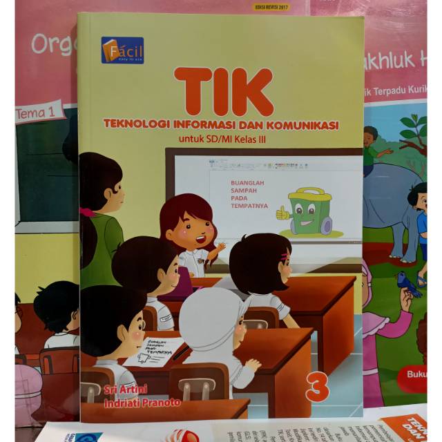 Buku Tik Kelas 3 Sd Penerbit Facil Grafindo Original Shopee Indonesia