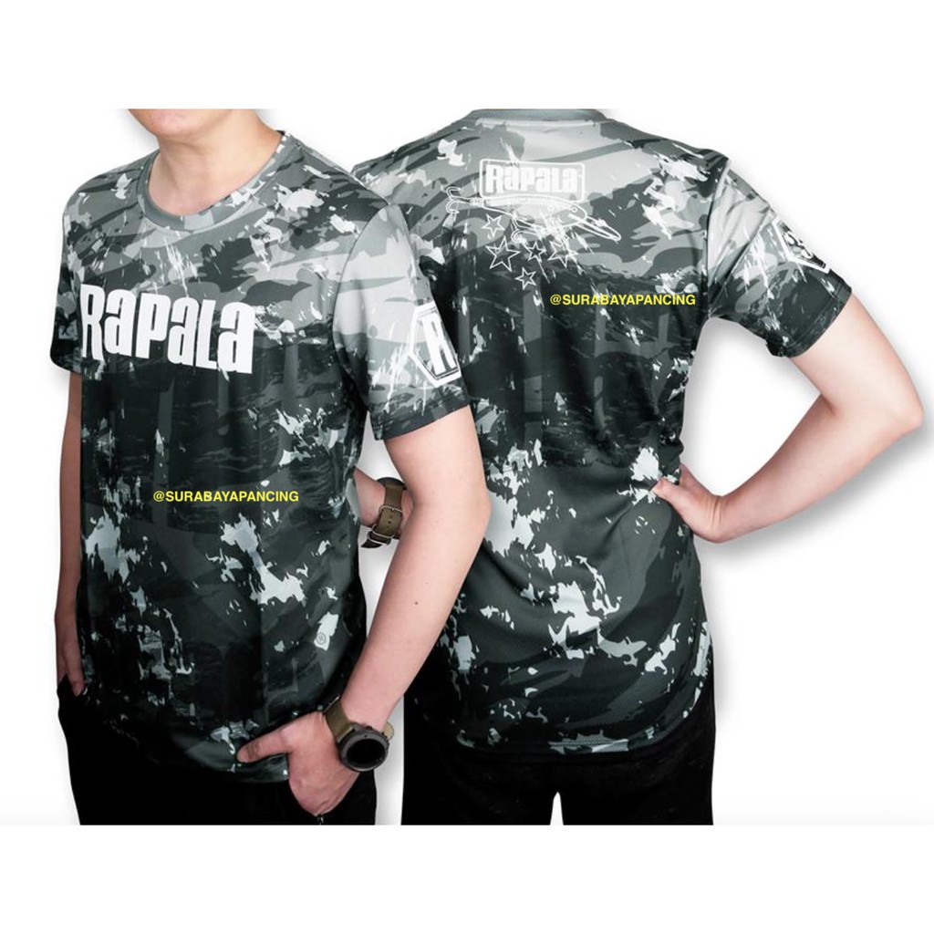 JERSEY RAPALA CAMO DRI-FIT / Apparel Rapala Dri-Fit Camo T-Shirt CAMO / JERSEY MANCING RAPALA ORIGIN