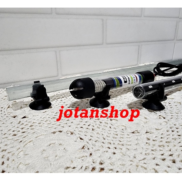 Kop Karet Dop Lampu Heater Selang Pipa Aquarium Aquascape Tempelan Kaca