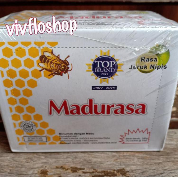 

GROSER/ECER!!!! Madu Madurasa Rasa Jeruk Nipis (Kemasan Box isi 12 @ 25 gram)