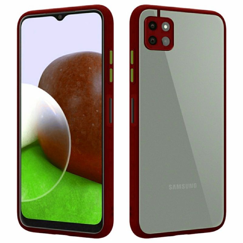 Case Samsung Galaxy A22 4G 5G Original Aero clashing hard Softcase AERO case ORI Sarung Hp