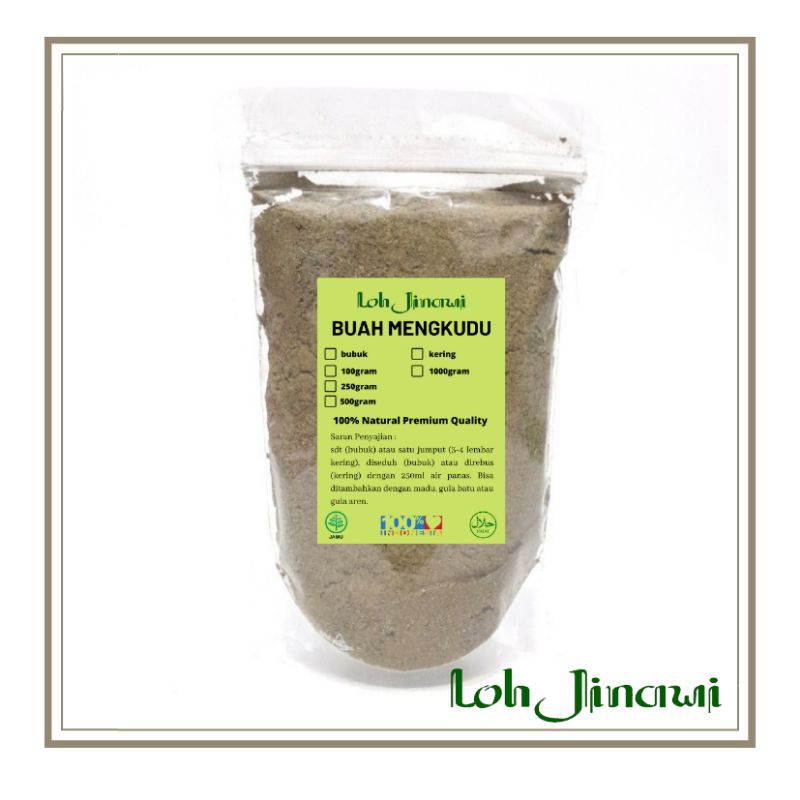 

Buah mengkudu bubuk 100 gram murni tanpa campuran