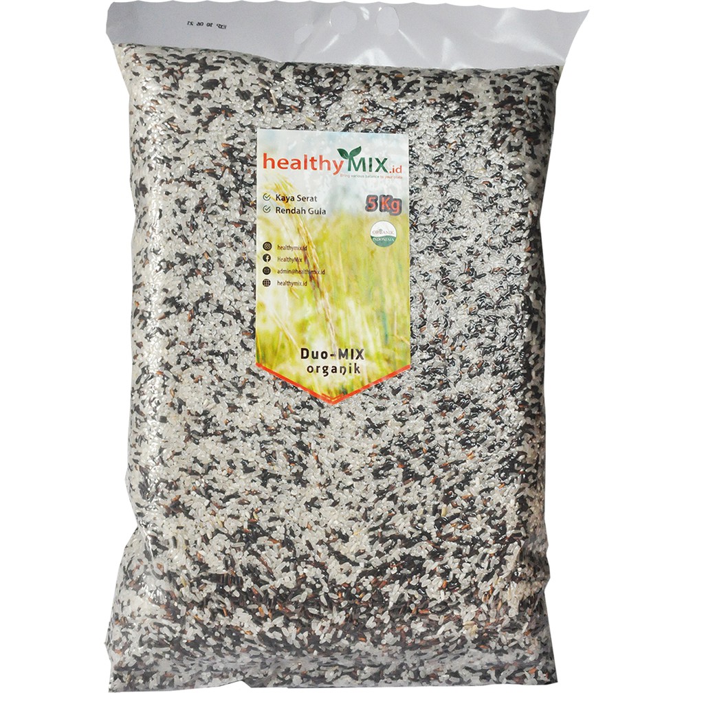 

Beras Mix Organik 5Kg (Hitam Putih) / Healthy Mix