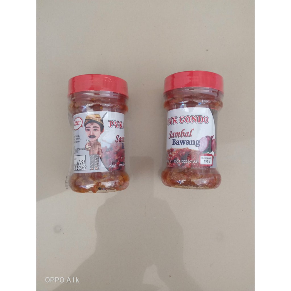 

SAMBAL BAWANG PAK GONDO