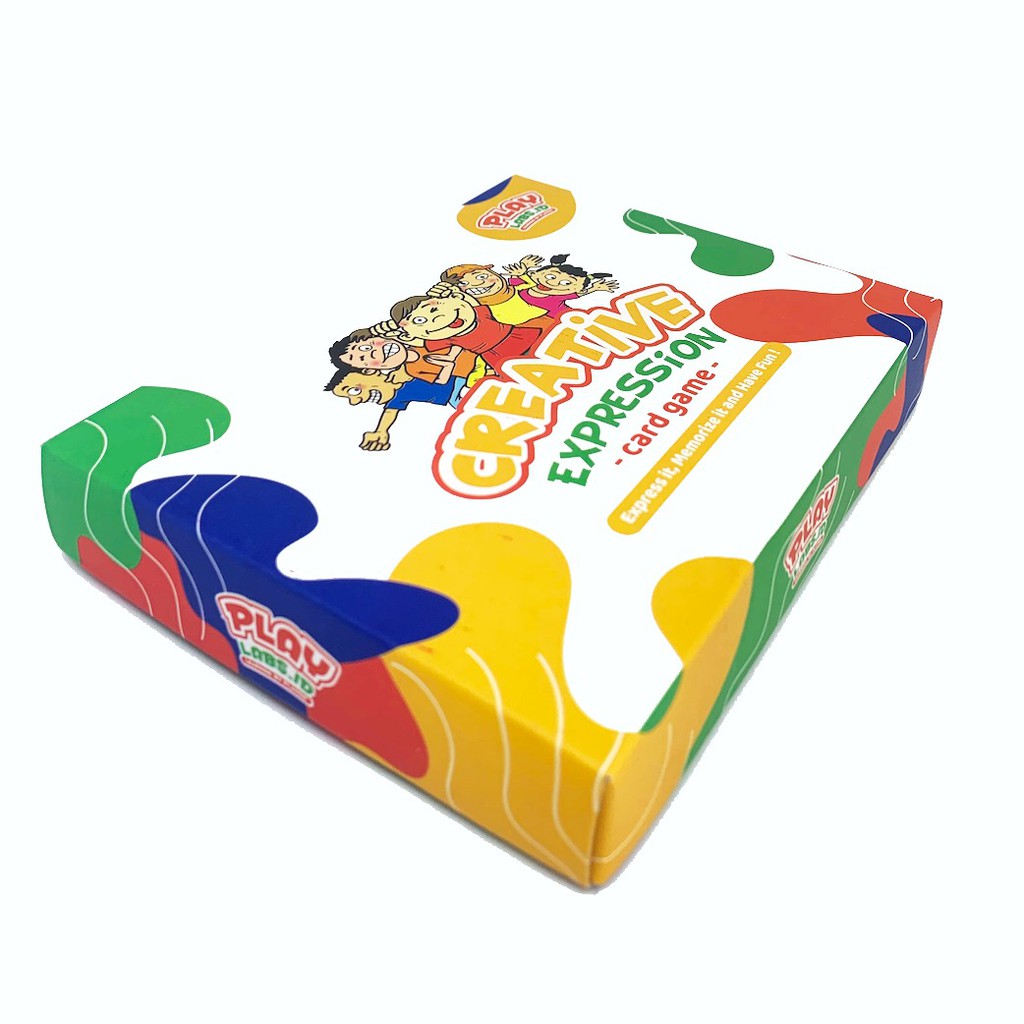 Mainan Kartu Pintar Creative Expression Card Game Playlabs