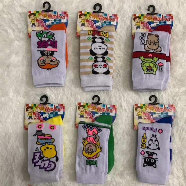 CHILD KIDS KAOS KAKI LUCU ANAK TK/SD WOLKER ANAK