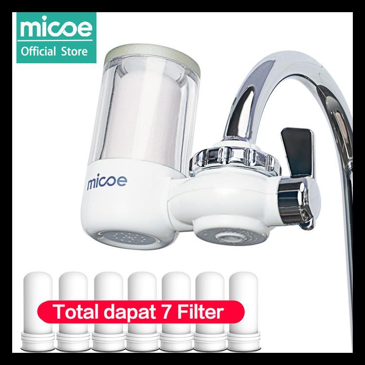 MICOE PEMURNI AIR KRAN FILTER KRAN DAPUR TOTAL DAPAT 7 FILTER ELEMEN KODE 11