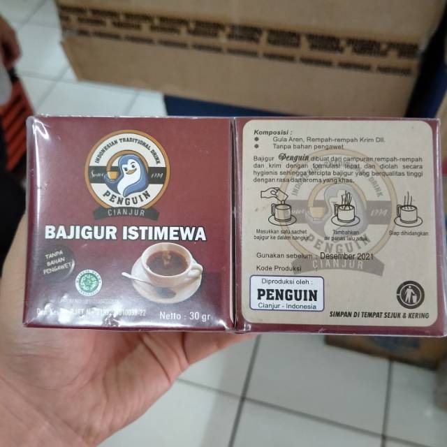 

Bajigur Istimewa Cap Penguin