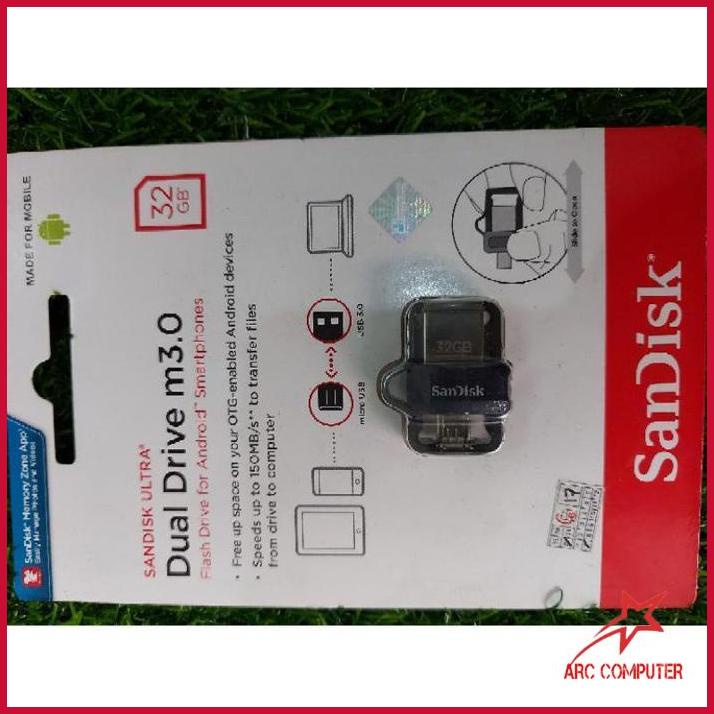 NEW FLASHDISK SANDISK DUAL DRIVE 32Gb OTG Micro