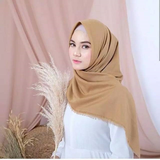 Helen Shop86 Hijab Segiempat Termurah Saudia Jilbab Segi Empat Rawis 110x110 Kerudung Segi4 Polos