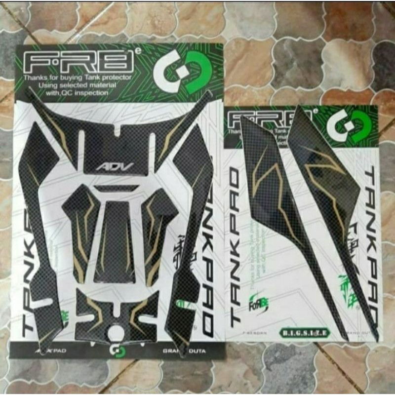 Stiker sticker timbul Tankpad Deckpad Honda Adv 150