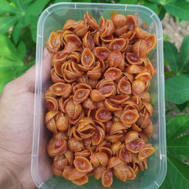 

makroni untir & kerang etra pedas manis