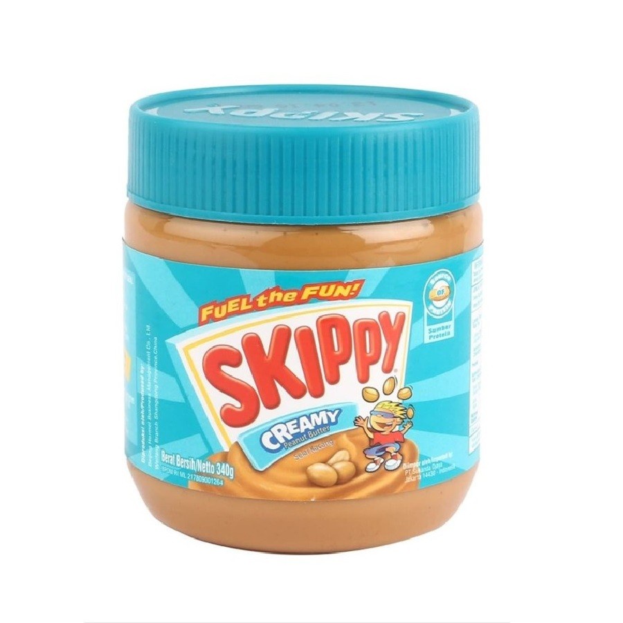 

selai peanut butter skippy creamy 340