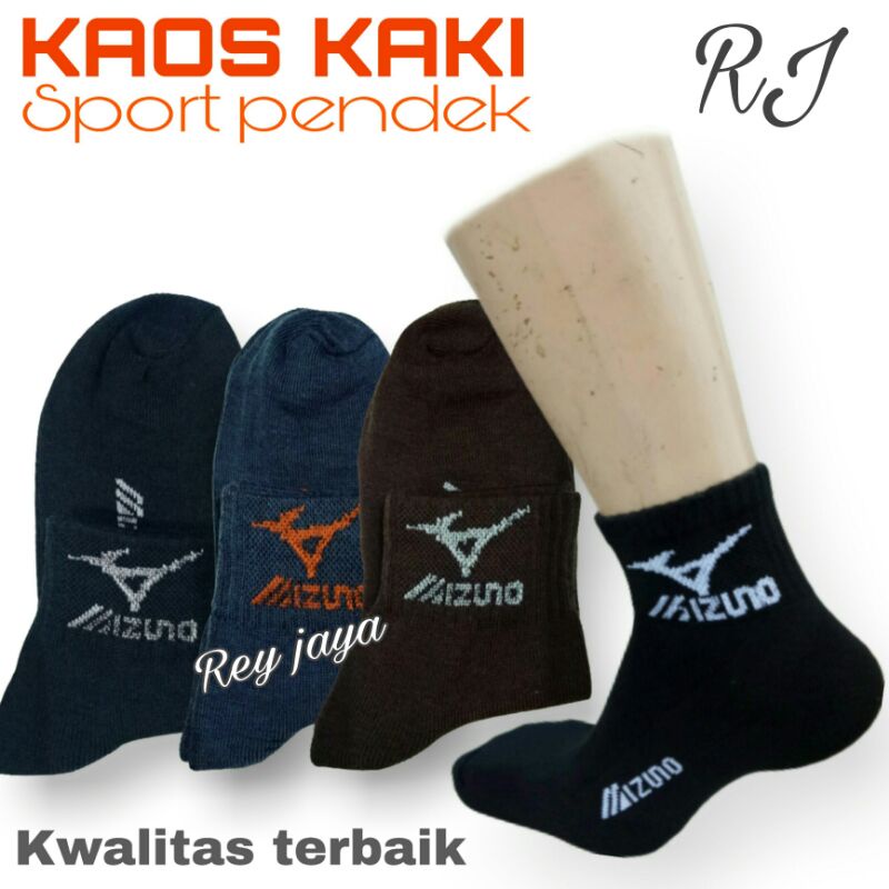 Kaos Kaki Sport Pendek Pria Wanita Dewasa Premium Ter Murah / Kaos Kaku Olahraga Pendek / Kaos Kaki Pende Cewek Cowok