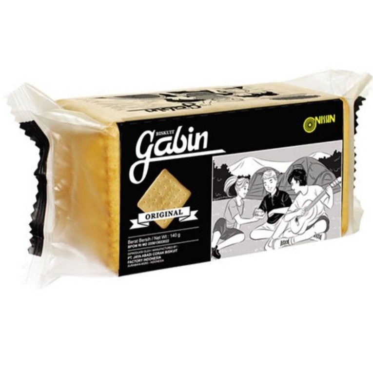 

NISSIN GABIN ORIGINAL BUTTER / BISKUIT GABIN ORIGINAL MENTEGA