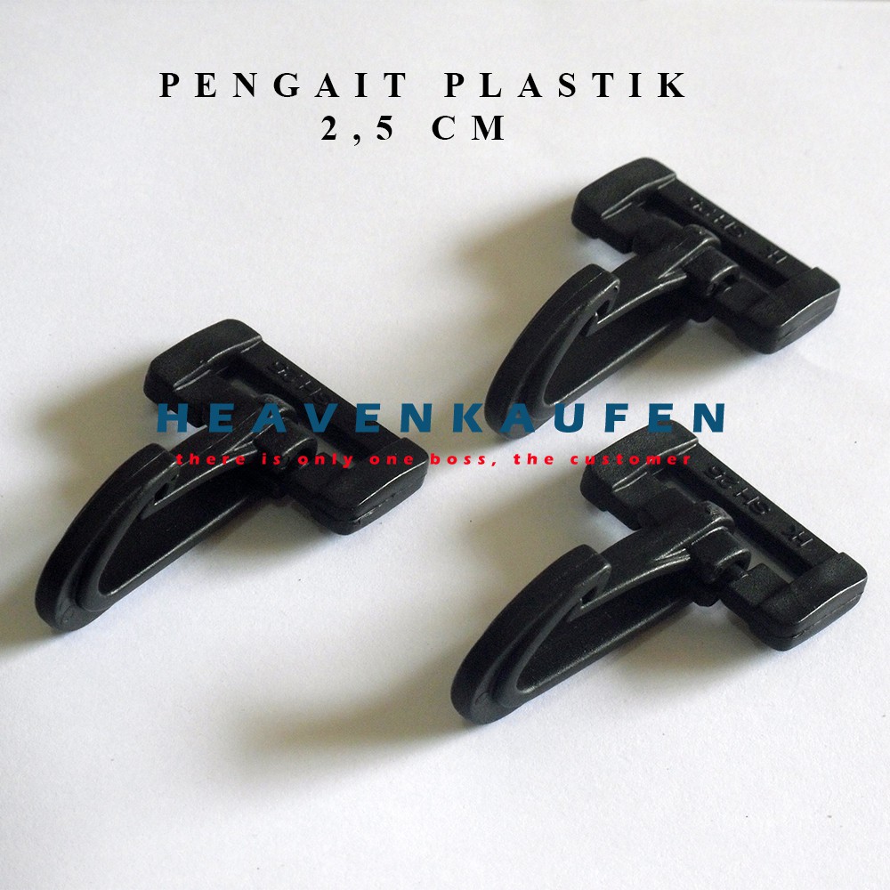 Kait/Pengait Tas 2,5 cm Plastik Murah