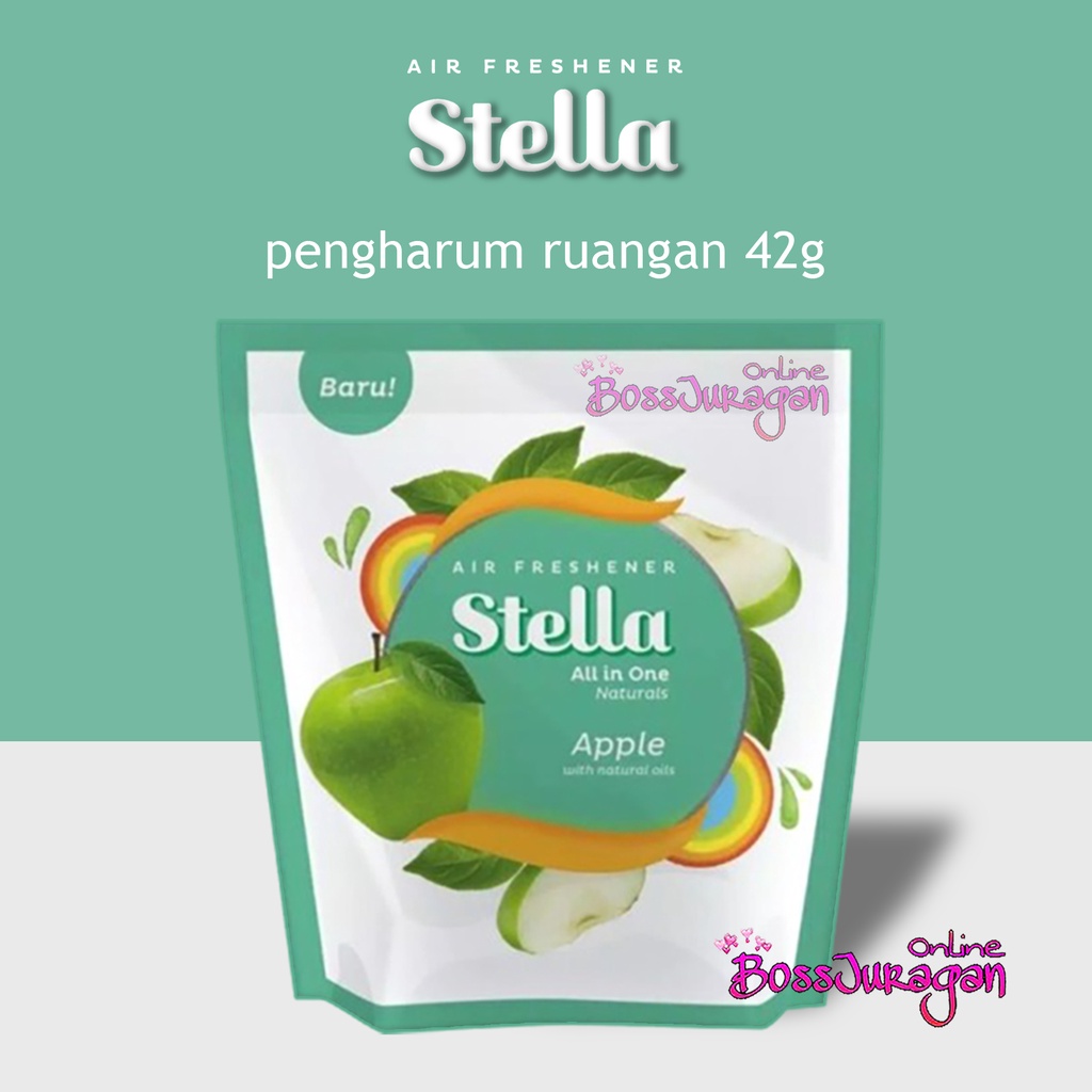 (BOSS) STELLA Pengharum Ruangan | Stella Air Freshener All in One - Stella All in One 42g