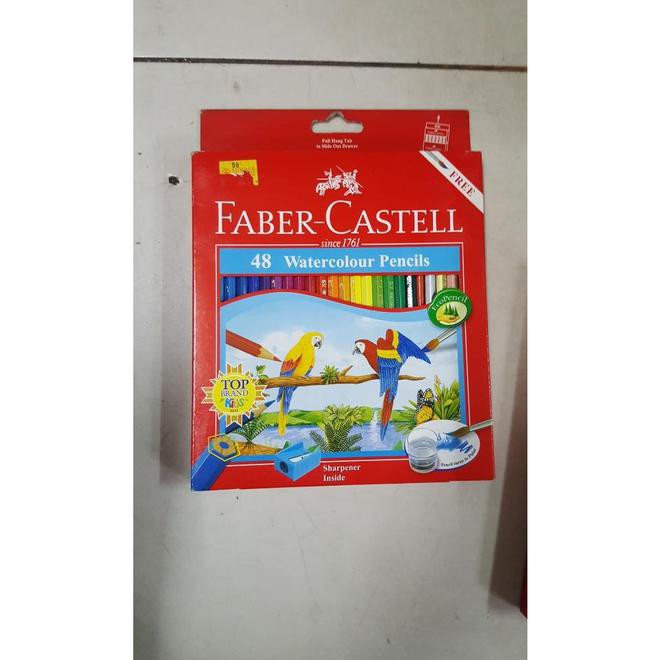 

Pensil Warna Faber Castell 48 Warna ( Water Color ) Best Seller