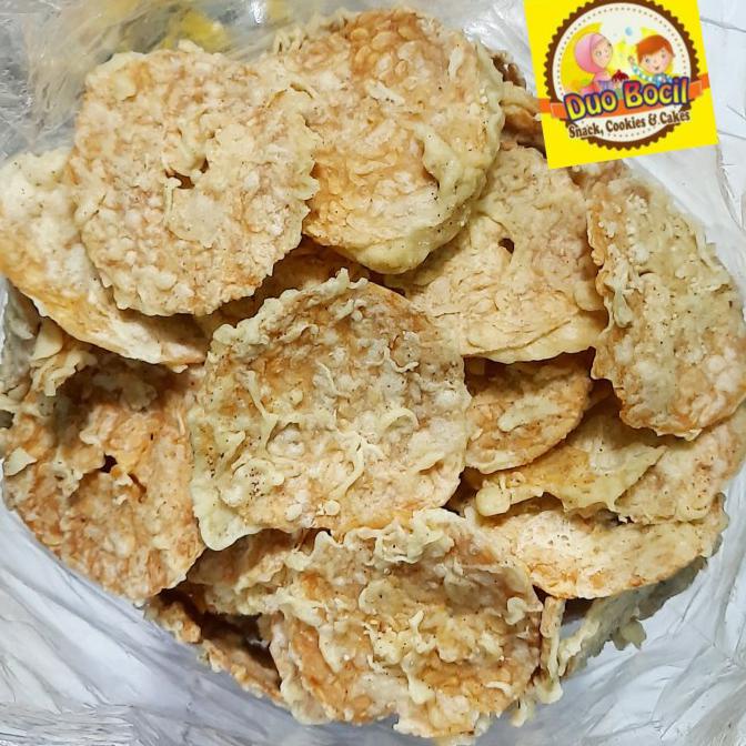 

Cuci Gudang Awal Tahun Keripik Tempe Tepung Crispy 250 Gram - Bentuk BULAT Promo Awal tahun