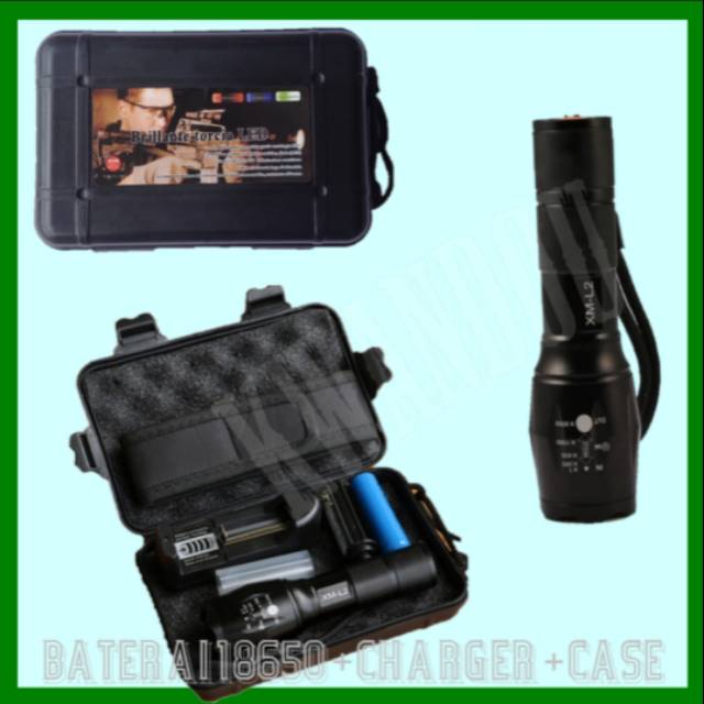 Senter taffled E17 cree XM-L2