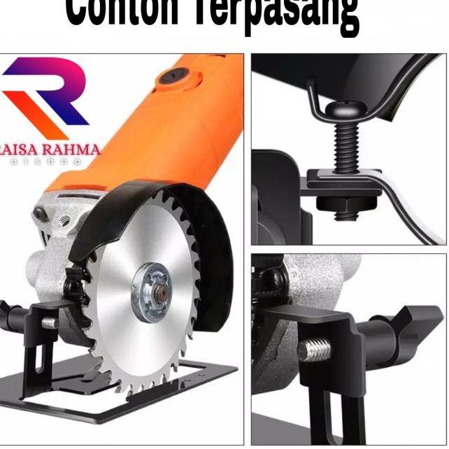 Holder Stand Gerinda Dudukan Gerinda Tangan Circular Saw Plus Cover