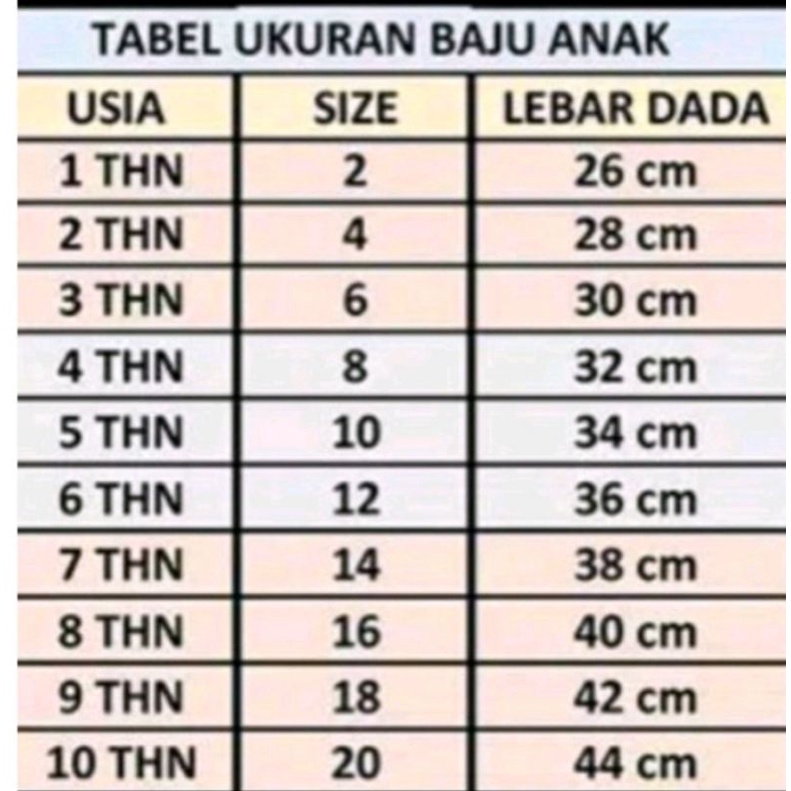 stelan anak laki-laki  Lengkong jaya untuk usia 1 sampai 10 tahun