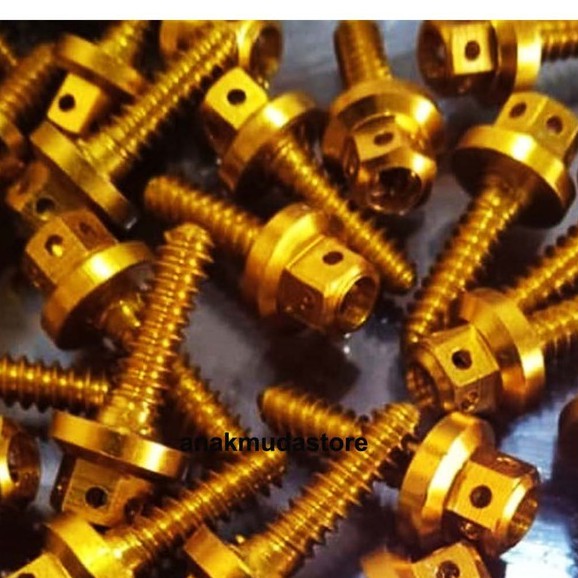 (BP01) Baut Body Motor Mur Scrup Dasbor Probolt Variasi Jual Eceran Beat Supra CBR CB150 Scoopy Fi