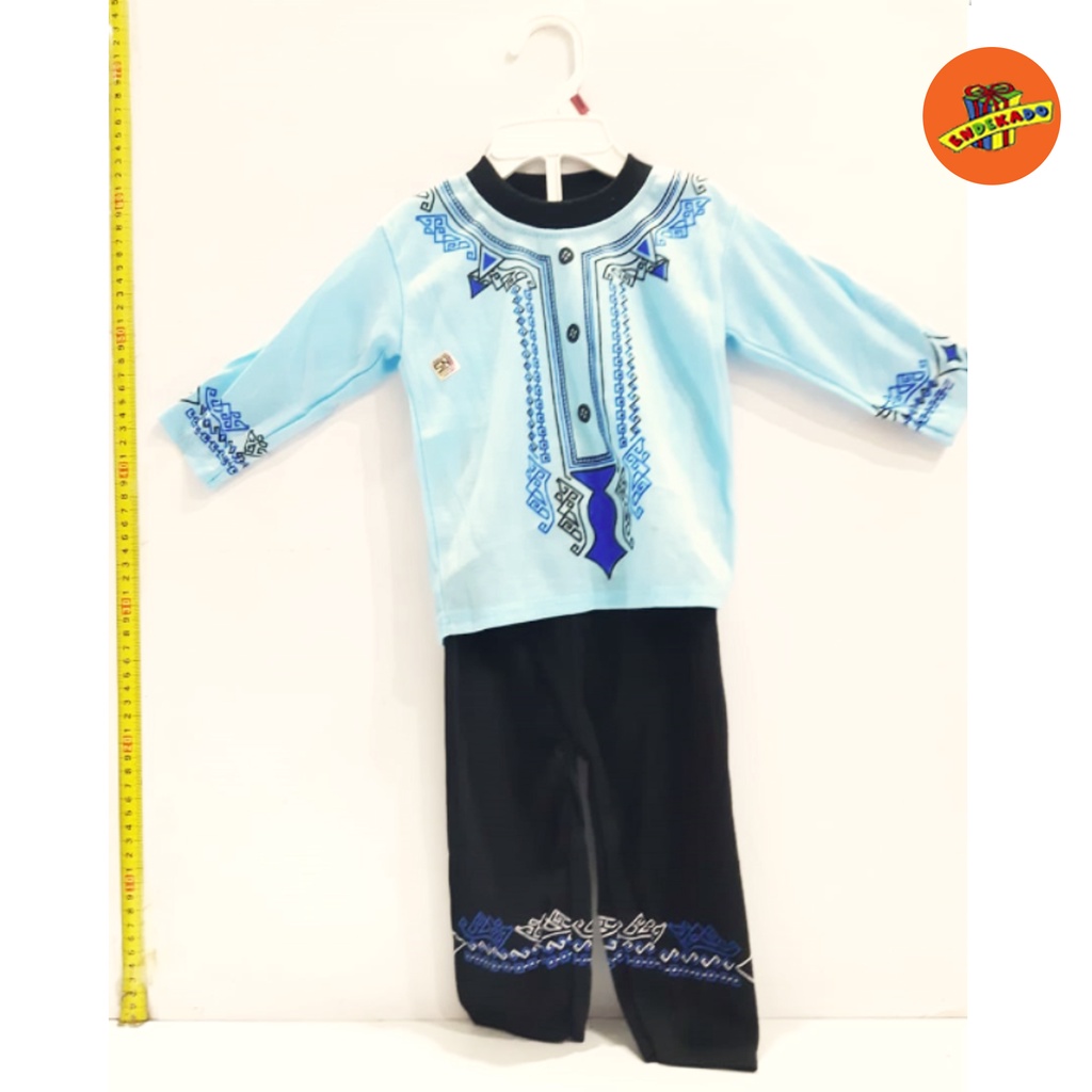 BAJU GAMIS BAYI COWOK 1059 - Baju Gamis Anak