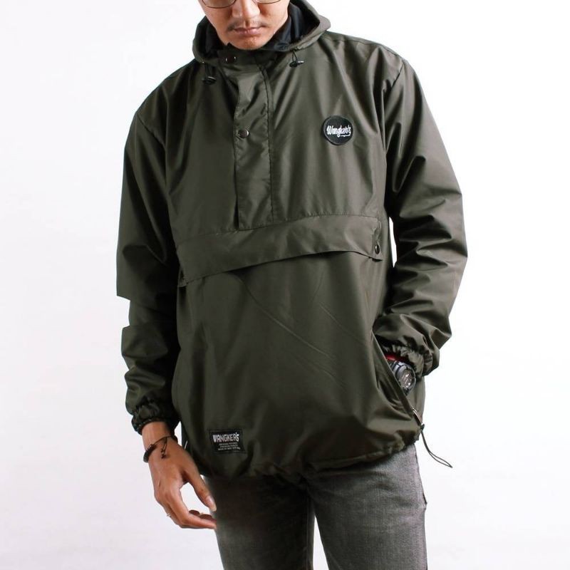 Jaket Cagoule Simple Big Size XXL Wangker's Ori 100%