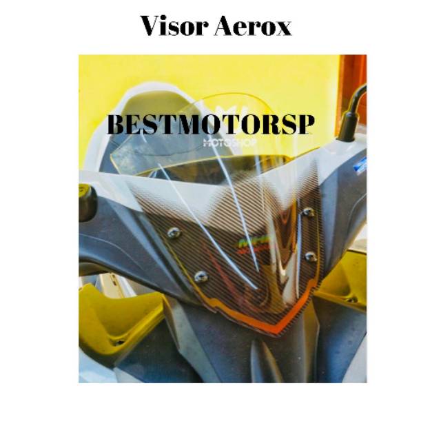 Visor Winsil Yamaha Aerox 155 Carbon MHR Windshield Aerox