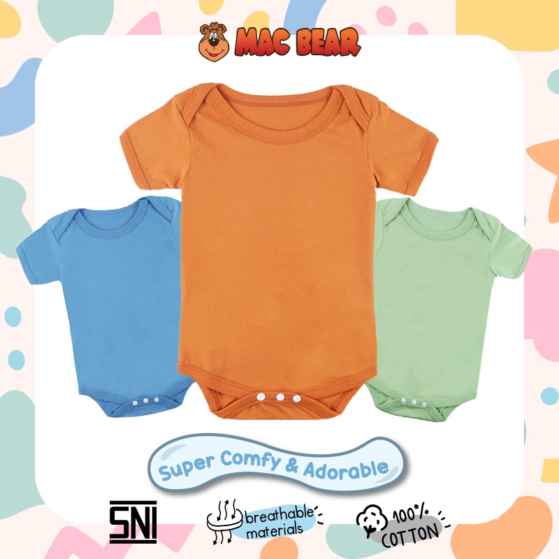 Little B By MacBear Jumper Bayi Unisex Basic Collection Little Aldo Newborn - 12 bulan