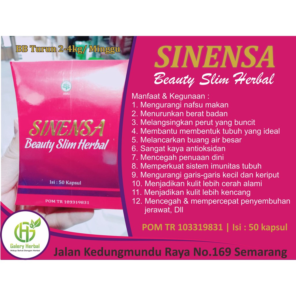 cara minum corp slim herbal kapsul