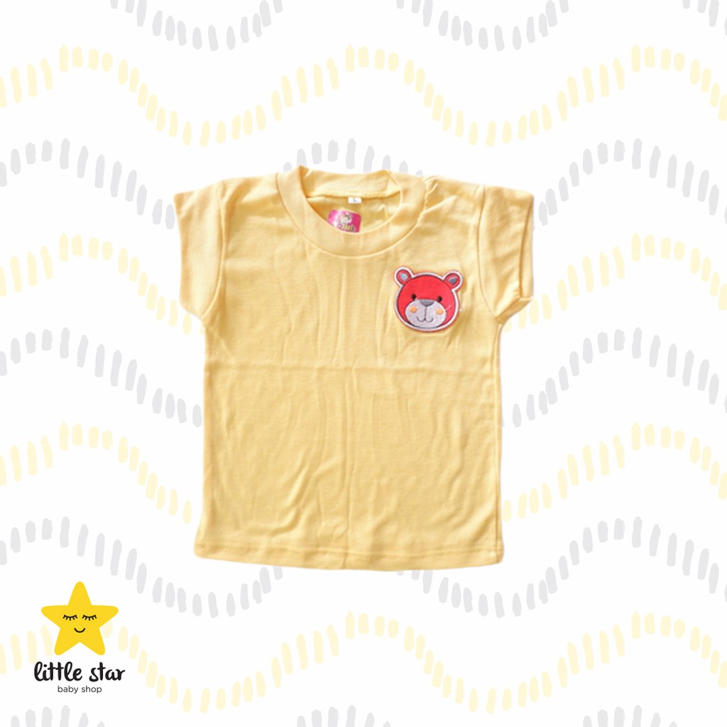 Y Lin Kaos Atasan Polos Anak Bayi Cewek Cowok Lengan Pendek