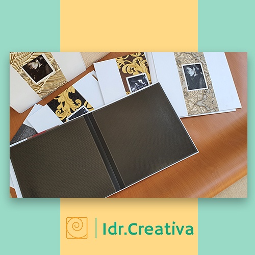 album magnetic jumbo 10 sheet White eco noir // album foto 4r