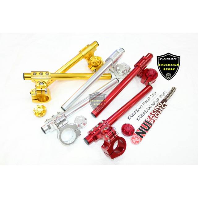 Stang Jepit Nui Ninja 250Fi,Ninja 250R
Nui MKTC + Tutup Shock