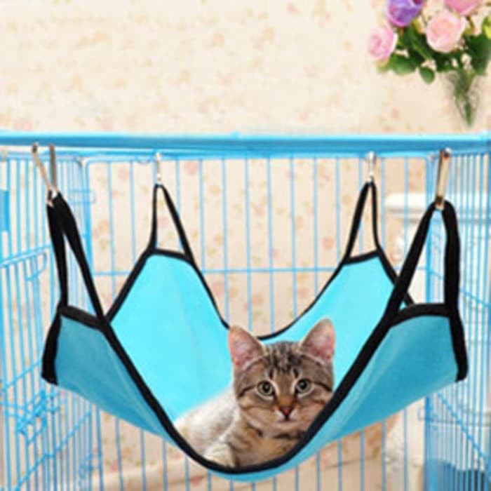 Hammock Kucing Ayunan Kasur Buaian Tempat Tidur Puppy Cat Dog Anjing Pet Hewan Hamok Hammok Hamock