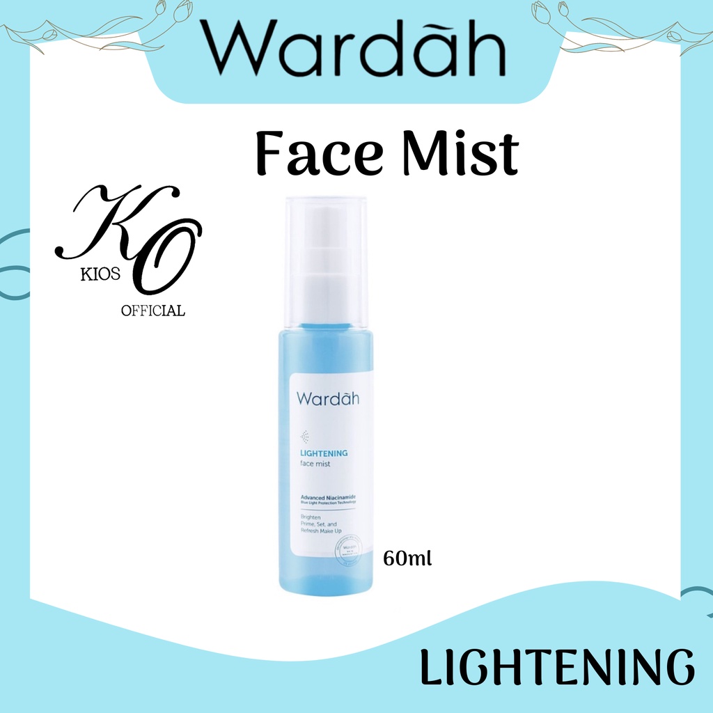 Wardah Lightening Face Mist 60ml | Setting Spray