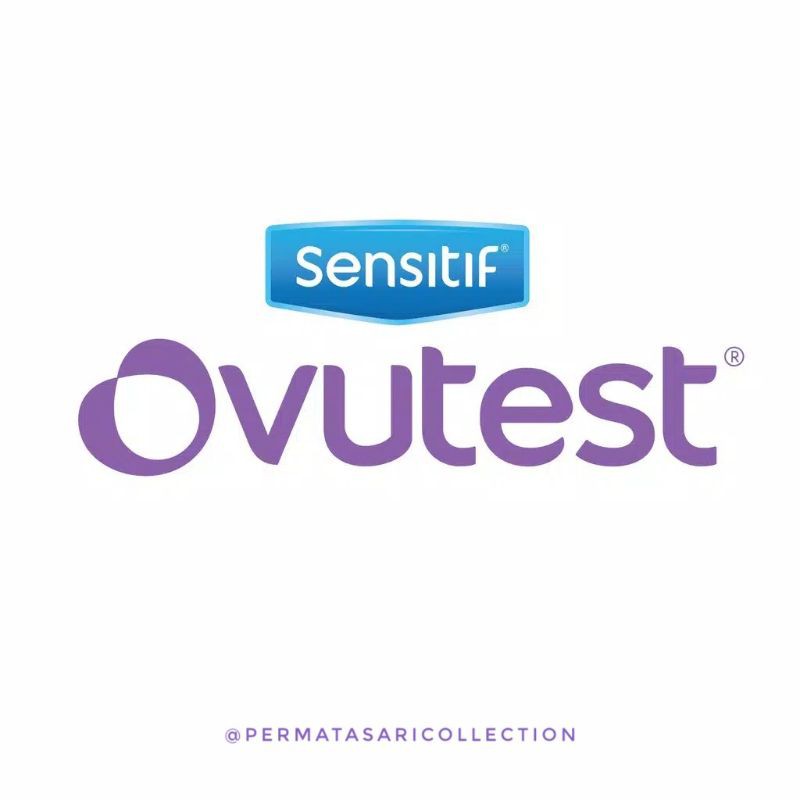 Ovutest Sensitif Ovulation LH Test Strip Alat Tes Ovulasi Pendektesi Kesuburan Masa Subur Wanita