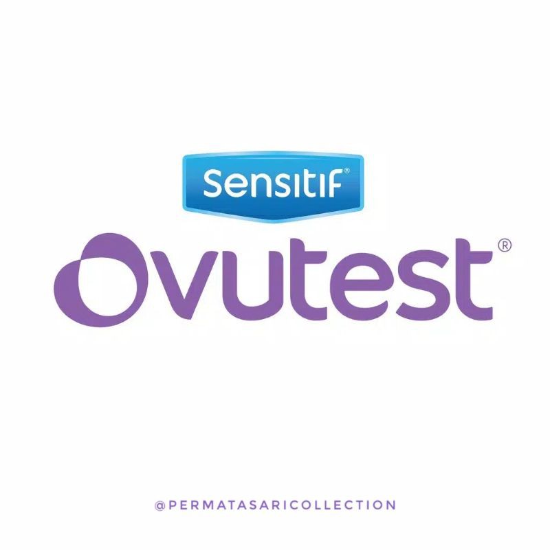 Ovutest Sensitif Ovulation LH Test Strip Alat Tes Ovulasi Pendektesi Kesuburan Masa Subur Wanita