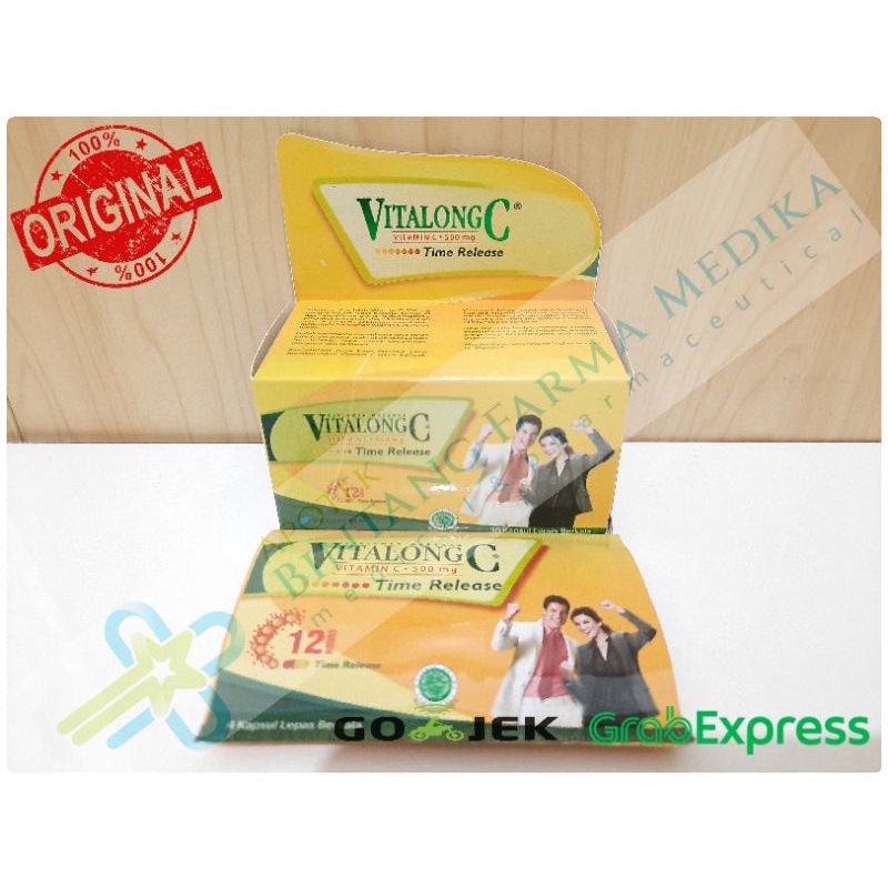 Vitalong C 500 mg 4 Kapsul/ Vitalong C 500mg 30 Kapsul