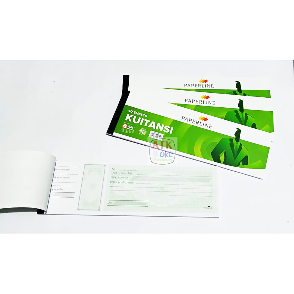 

Paperline Buku Kwitansi Tanggung 1 pcs