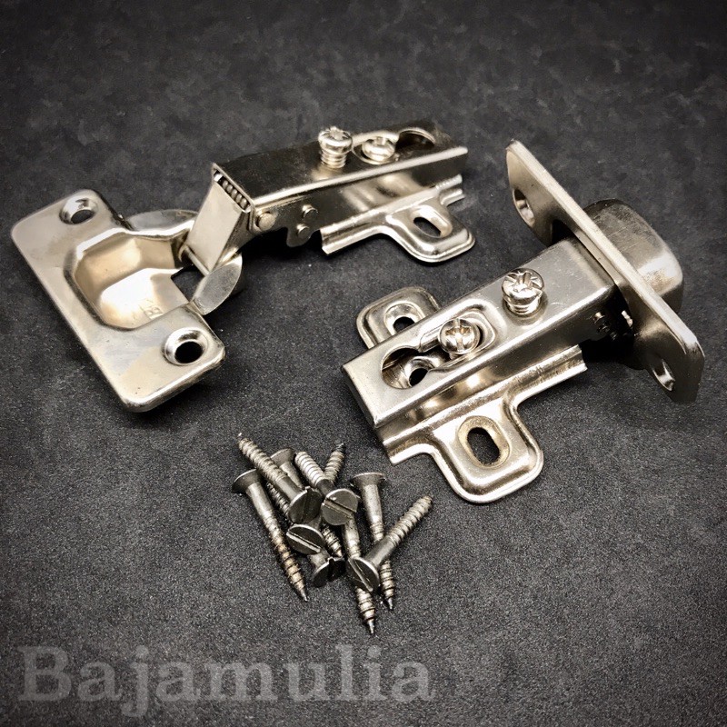 engsel sendok / engsel sendok non hidrolik / engsel sendok non slowmotion / engsel lemari