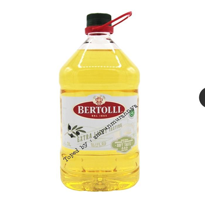 Olive oil bertolli extra light 3 liter original BERKUALITAS