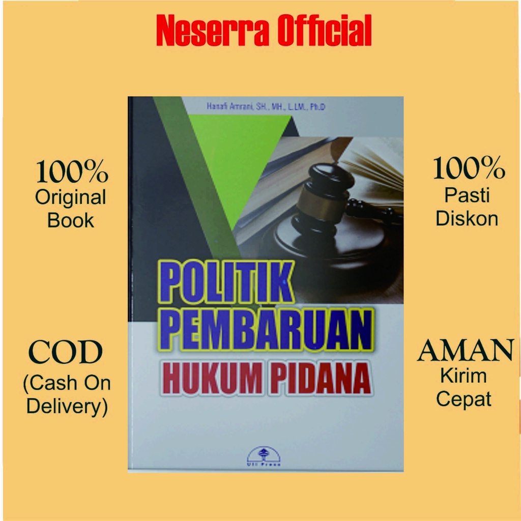 Jual Buku Politik Pembaruan Hukum Pidana - Deepublish | Shopee Indonesia