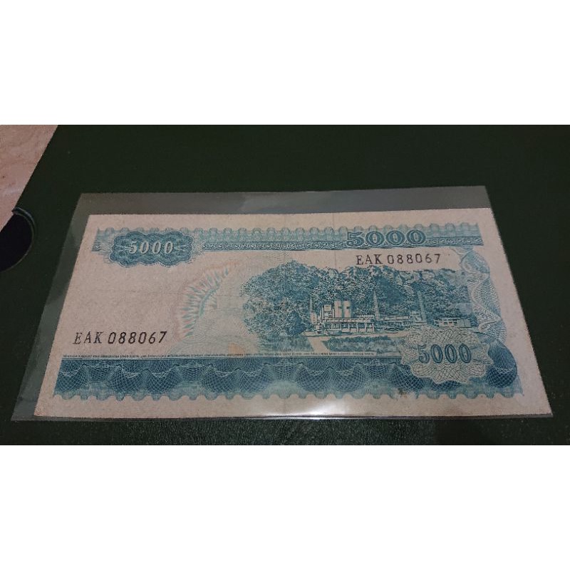 5000 rupiah sudirman tahun 1968