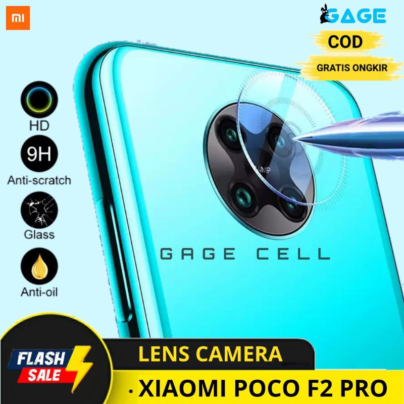 COD ✅ Tempered Glass Camera Tg Antigores Kamera Xiaomi Poco F2 Pro - Pelindung Kamera Poco F2pro